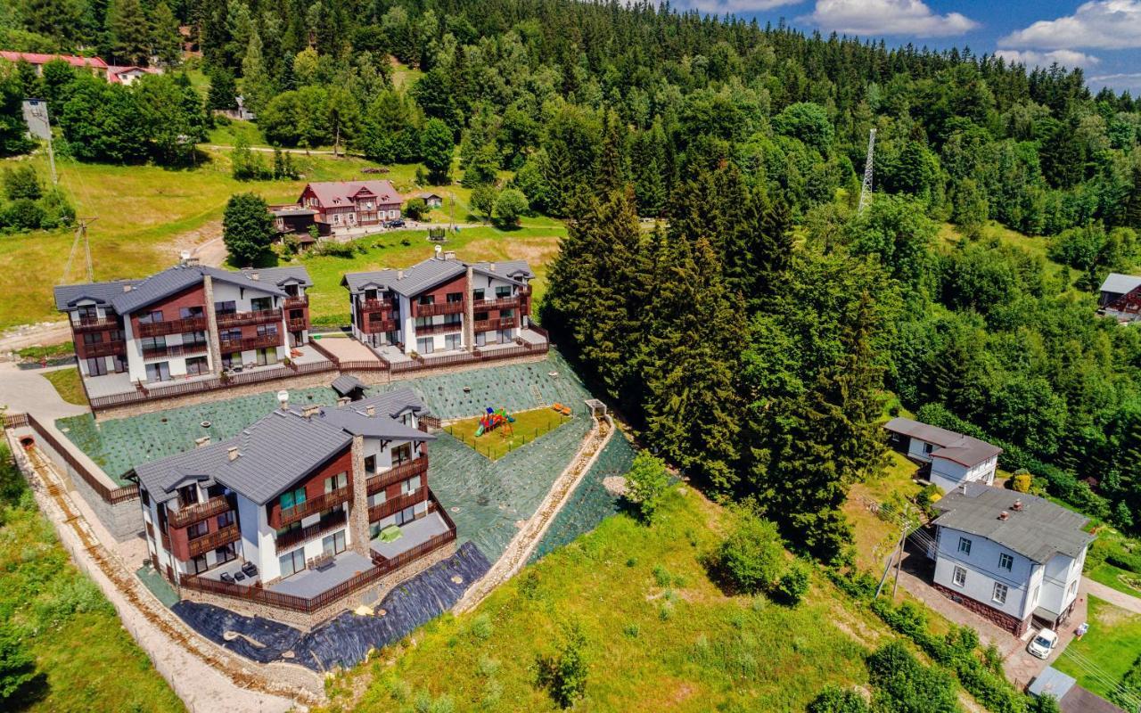 Apartamenty Sun & Snow Szklarska Perla ชกลาร์สกา ปอเรมบา ภายนอก รูปภาพ