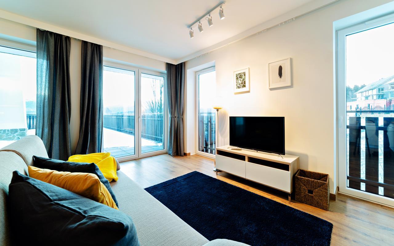 Apartamenty Sun & Snow Szklarska Perla ชกลาร์สกา ปอเรมบา ภายนอก รูปภาพ