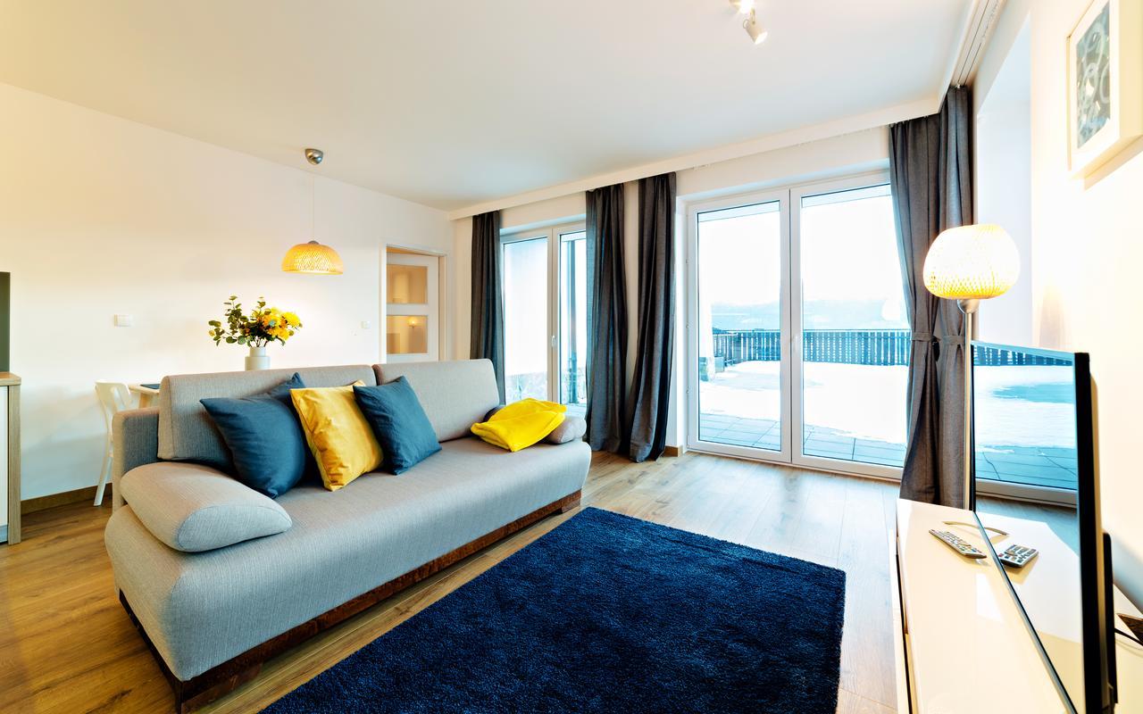 Apartamenty Sun & Snow Szklarska Perla ชกลาร์สกา ปอเรมบา ภายนอก รูปภาพ